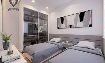 Imagem 6: 01 Dormitório, churrasqueira na sacada. Prédio com lazer completo