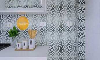 Imagem 6: Apartamento à venda, Pinheiros, com 2 dormitórios e um living integrado à cozinha american