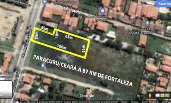Imagem 1: Vendo terreno com 3.148m2 com frente para Av Antônio Sales em Paracuru