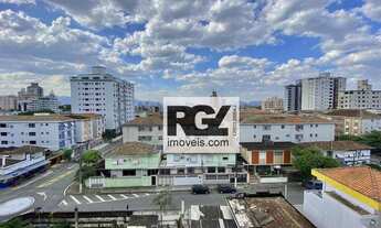 Imagem 5: Apartamento com 2 dormitórios à venda, 124 m² por R$ 530.000,00 - Aparecida - Santos/SP