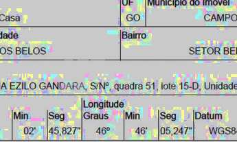 Imagem 3: Imperdível - Venha conhecer os diferenciais compra deste imóvel. Campos Belos/GO - St. bem