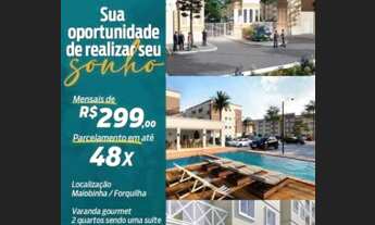 Imagem 2: Apartamento para venda tem 48 metros quadrados com 2 quartos em Maiobinha - São Luís - Mar
