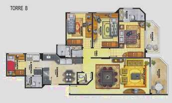 Imagem 2: Apartamento para venda tem 121 metros quadrados com 3 quartos em Agronômica - Florianópoli