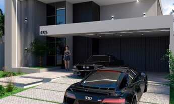 Imagem 3: Venda Sobrado-310m²-4 suítes-2 andares-Cond. Florais da Mata-VG-MT