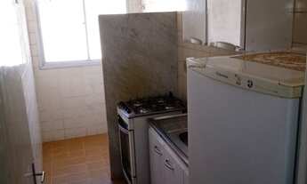 Imagem 7: Kitnet venda 40 m2. Garagem, andar alto, sol da manhã. Laminado, Coz. lav. Com locação vig