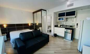 Imagem 2: Flat para aluguel possui 30 metros quadrados com 1 quarto em Indianópolis - São Paulo - SP