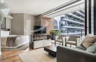 Imagem 4: Flat à venda com serviço completo, localizado em um dos pontos mais nobres de São Paulo na