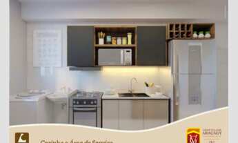 Imagem 6: Apartamento para venda possui 57 metros quadrados com 2 quartos