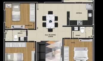 Imagem 2: Apartamento 03 quartos su?te, elevador