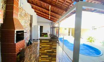 Imagem 2: Excelente casa com piscina aquecida 3 quartos 1 suite lote inteiro