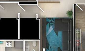 Imagem 7: Lindo apartamento com vista mar 3 vagas de garagem e lazer completo