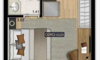 Imagem 2: Studio com 1 dormitório à venda, 24 m² por R$ 450.818,00 - Vila Madalena - São Paulo/SP