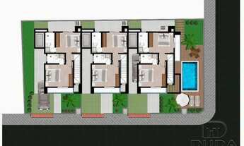 Imagem 7: Sobrado para venda tem 86 metros quadrados com 2 quartos em Picadas do Sul - São José - SC
