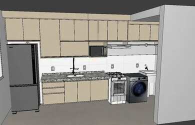 Imagem 3: Apartamento com 2 dormitórios para alugar, 63 m² por R$ 2.258,00/mês - Jardim Santa Madale