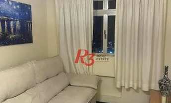 Imagem 2: Apartamento com 2 dormitórios à venda, 60 m² por R$ 385.000,00 - Ponta da Praia - Santos/S