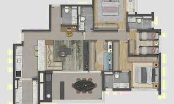 Imagem 5: Apartamento para venda com 132 metros quadrados com 3 quartos em Vila Gumercindo - São Pau