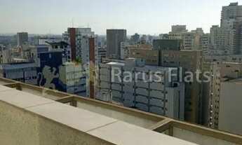 Imagem 5: Flat para alugar no Jardim Paulista - Edifício Pamplona Residence Garden - Cód. QIZ19883