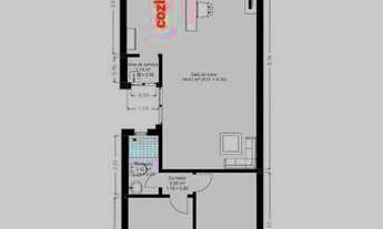 Imagem 2: Conj. da Cohab Gleba I nos altos,we 2 apto 2 quartos,com modulados R$ 1.250,00