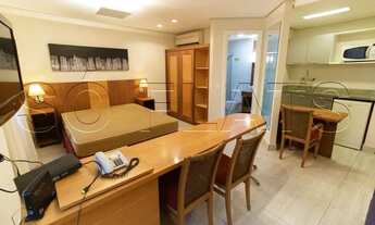 Imagem 2: Flat Times Square em Moema para locação. prox a Av. Ibirapuera e ao Metrô Moema!