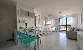 Imagem 2: Quarto e sala em localização privilegiada na Ponta Verde, decorado e completo