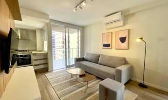 Imagem 3: Apartamento mobiliado para alugar no Cambuí , 1 dormitório sendo suíte 58 metros Campinas