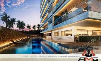 Imagem 2: Apartamento com 4 suítes, vista frontal para o mar, pé na areia, 193 m² - Riviera - Módul