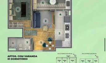 Imagem 5: Apartamento à venda no Garden Sul Jardim Aparecida Nasser, Marília/SP