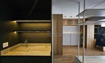 Imagem 6: Studio novo semi mobiliado no 20º andar próximo ao Sesc Pompéia com ar condicionado e vist