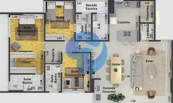 Imagem 7: Apartamento no Condomínio Alameda Jk para locação R$ R$ 7.800,00 - Votorantim/SP