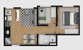 Imagem 3: Belíssimo apartamento 35m , 2 Dorms lago dos patos oportunidade