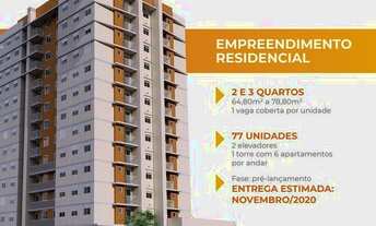 Imagem 2: Apartamento para venda com 78 metros quadrados com 3 quartos em Capão Raso - Curitiba - PR