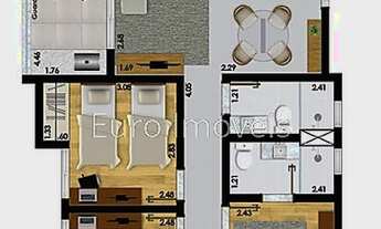 Imagem 3: Ref.: 3038 - Apart. 3 qtos - Santa Catarina