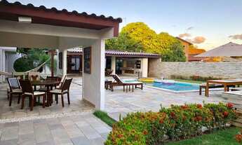 Imagem 2: Casa de condomínio para venda possui 500 metros quadrados com 5 quartos em Serrambi - Ipoj