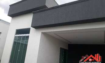 Imagem 1: Ótima Casa Bela e Nova com 3 Quartos, Suítes, Varanda Gourmet e Churra - Jardim Presidente