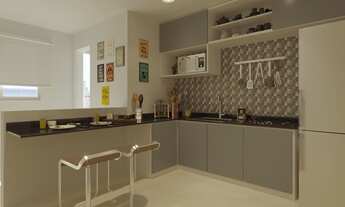 Imagem 2: Apartamento para venda tem 51 metros quadrados com 1 quarto em Ocian - Praia Grande - SP