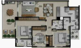 Imagem 2: 3/4 c 2 suítes lançamento "queens residence" - umarizal