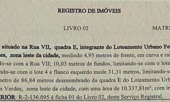 Imagem 3: Vendo terreno em condomínio Aldebaran Leste - valor : 135.000,00