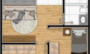 Imagem 6: Studios novos 30mts² a partir de R$ 225 mil ao lado do metrô ! Faça sua proposta vamos neg