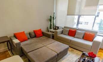 Imagem 2: Mobiliado . lindo , moderno 2 qts - Leblon - Rio de Janeiro - RJ