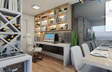 Imagem 4: São Apartamentos de 53,38m² 2 Dormitórios com Suíte