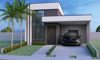 Imagem: Linda casa em construção com piscina a