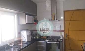 Imagem 2: Cobertura com 80m² (40m² + 40m²) bem distribuído, 2 dormitórios, à venda por R$ 312.000