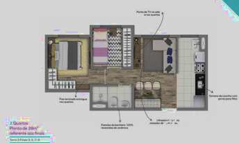 Imagem 12: Apartamento para Venda em São Paulo, Jardim Prudência, 1 dormitório, 1 banheiro