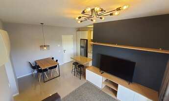 Imagem 2: Apartamento 01 dormitório mobiliado em Alphaville - com ar condicionado