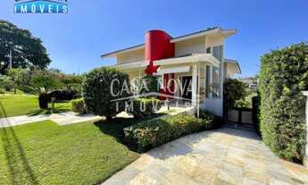 Imagem 2: Casa com 4 dormitórios para alugar, 620 m² por R$ 16.000,00/mês - Condomínio Estância Mara