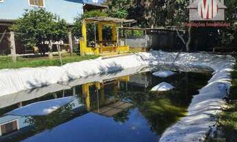 Imagem 6: Linda chácara com escritura, 4 dormitórios, piscina, edícula, salão de festas, lago e riac