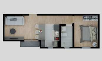 Imagem 3: COBERTURA com 3 dormitórios à venda por R$ 1.053.863,16 no bairro Alto da Glória - CURITIB