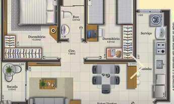 Imagem 4: Apartamento São José casa verde e amarela Mcmv