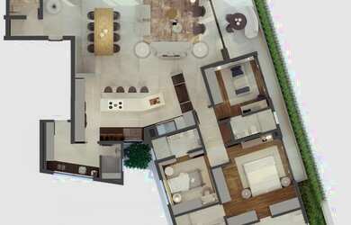 Imagem 6: COBERTURA com 4 dormitórios à venda com 619.69m² por R$ 5.500.000,00 no bairro Água Verde