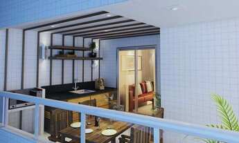 Imagem 2: Apartamento com 2 dorms, Aviação, Praia Grande - R$ 372 mil, Cod: 665700